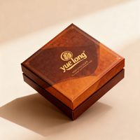 Emballage cadeau de luxe pour truffes, écologique, de qualité alimentaire, avec logo personnalisé, boîte en papier rigide avec fermeture magnétique, emballage pour chocolat
