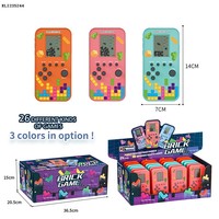 Jeu électronique de poche pour enfants pas cher jouet rétro classique 23 modes de jeu mini jeu de briques