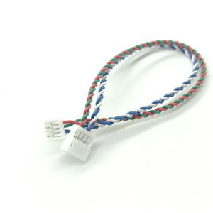 JST kablo demeti XHP-2 bağlantı kablosu 22AWG UL1007 siyah kırmızı 2P yapıştırılmış PVC/PBT/naylon motosiklet bilgisayar - Product Image 3
