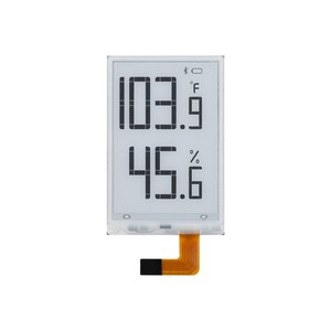 Layar E-Paper Segmen 1,9 inci, 91 Segmen, Bus I2C, Ideal untuk Pengukur Suhu dan Kelembapan, Pelembap Udara, Pengukur Digital - Product Image 1