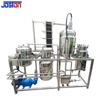 JOSTON 10L 20L 100L en acier inoxydable huile huiles essentielles unité d'extraction par reflux machine minitype unité d'extraction et de concentration