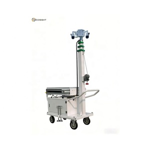 Chariot de surveillance <span class=keywords><strong>solaire</strong></span> 300W à déploiement facile 2026 pour chantier - Product Image 1