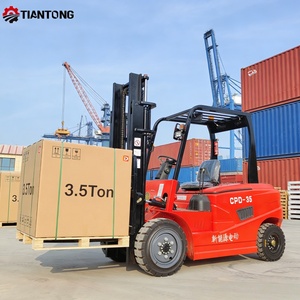 מלגזה חשמלית 3.5 טון עם תורן נשלף, סוללה בעלת אנרגיה גבוהה, מבוקשת מאוד למרכזי הפצה, להעמסת מטענים כבדים - Product Image 6