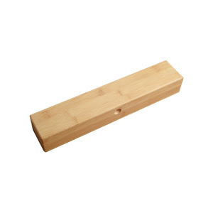 กล่องเก็บเครื่องประดับไม้ไผ่และไม้ 35x7x5 ซม. ทรงสี่เหลี่ยมสไตล์วินเทจสำหรับจัดเก็บสร้อยคอจี้ปากกา - Product Image 3