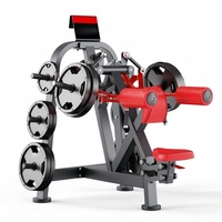 Machine à soulever latéralement assis OEM ODM, ensemble complet commercial, à charge de plaques, pour exercices de dos et de bras en salle de sport, en acier écologique, 300 kg