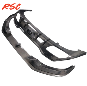 Diseño de CA en <span class=keywords><strong>stock</strong></span> labio frontal de fibra de carbono para 8 Series M850 M840 G15 G14 G16 - Product Image 2