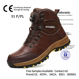 <span class=keywords><strong>Scarpe</strong></span> da Lavoro Invernali Unisex <span class=keywords><strong>con</strong></span> Punta in Acciaio, Tomaia in Microfibra Nera e Tessuto Elasticizzato - Product Image 2