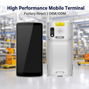 Terminal PDA robuste Android avec lecteur de codes QR, étanche, pour usage médical, lecteur de codes-barres PDA Android avec fonction NFC - Product Image 1