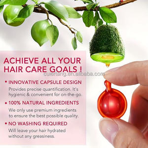 Kapsul perawatan rambut alami Anti keriting, perbaikan <span class=keywords><strong>Vitamin</strong></span> <span class=keywords><strong>E</strong></span> untuk memperbaiki Serum pertumbuhan rambut kering dan rusak - Product Image 5