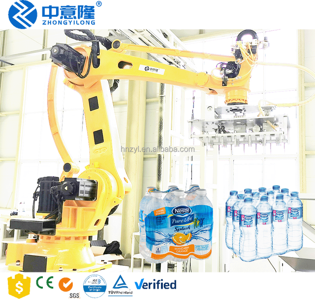 High-accuracy Multifunctional Automatic Packaging Machine Palletizer Line Industry Palletizing Robot Price