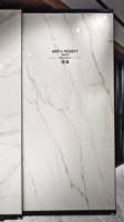 Penawaran Spesial Blaze Build 1600x3200mm Slab Batu Sinter Motif Marmer Putih Poles 12mm Anti-selip Tahan Asam untuk Kitchen Island