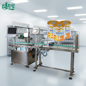 เครื่องจักรระบบรวมสำหรับการรวบรวมและคัดแยกข้อมูลหมายเลขล็อตและคิวอาร์โค้ดด้วยเลเซอร์บนกระป๋องนมอลูมิเนียม - Product Image 1