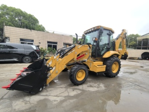 รถตักล้อยางมือสอง Caterpillar 420F ลดราคาพิเศษ CAT 420F Retroexcavadora ขับเคลื่อน 4 ล้อ รถขุดตักดิน เครื่องจักรก่อสร้าง - Product Image 3