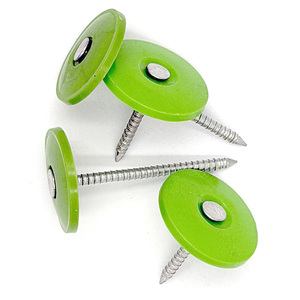 <b>Plastic</b> Cap Washer Nails Self Drilling Nails for <b>Fence</b> and Outdoor Construction - Product Image 3