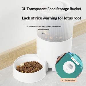 New Series Eco-Friendly Automatic Dog Cat Smart Water <strong>Feeder</strong> Timed Delivery <strong>Button</strong> Control Portable Design 3L Capacity - Product Image 1