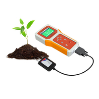 Analyseur de sol agricole NPK/PH/EC, capteur d'humidité et de nutriments, testeur de sol 7 en 1 avec écran LCD portable