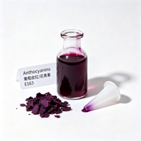 Pigment naturel de qualité alimentaire, anthocyanes rouges de peau de raisin E163, colorant pour les boissons aux fruits, les confitures, la confiserie