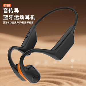 หูฟังแบบส่งเสียงผ่านกระดูก KS8 บลูทูธ 5.3 IPX56 กันน้ำ สำหรับเล่นกีฬา วิ่ง ปั่นจักรยาน - Product Image 5