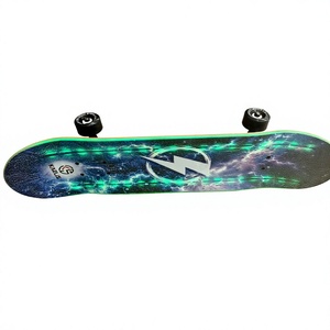 Custom Logo <b>LED</b> <b>Light</b> Up Skateboard, 31 Inch Maple Double Kick Skateboard with <b>Motion</b> <b>Sensor</b> - Product Image 4