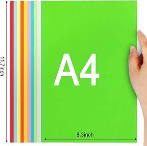 Cartón de color personalizado de alta calidad papel especial 80gsm papel rojo - Product Image 4