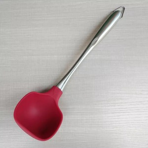 Silicone Spatula Set 4 Piece Stainless Steel Handle Kitchen Utensils For <b>Cooking</b> And Serving - Product Image 3