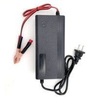 Chargeur de batterie lithium pour vélo électrique et trottinette électrique 48V 5A, connecteur XLR, fonction adaptative, entrée 220V, OTP, UE, US