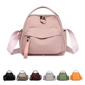 Sac à bandoulière en nylon spacieux avec plusieurs poches intérieures Grand compartiment Rangement quotidien soigné - Product Image 1