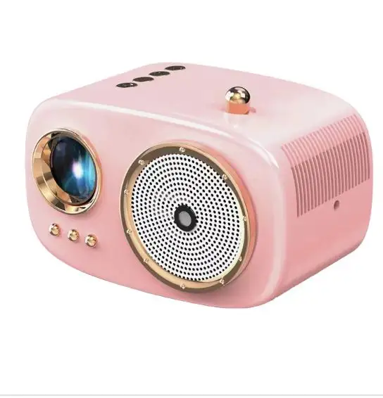 2023 Updated Mini Portable Projector Bluetooth Android 9.0 Electronic Focus Home Theater Projector