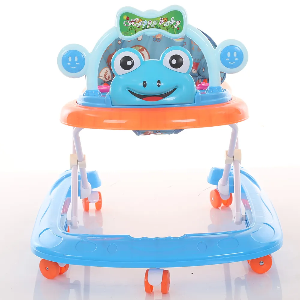 नव बच्चे वॉकर पहियों कार संगीत बच्चा सुरक्षा विरोधी रोलओवर सीट पहली चरणों के साथ खिलौने शिशु वॉकर बच्चे Multifunctional कार