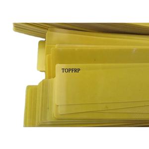 Prix d'usine Panneau époxy en fibre de verre à isolation jaune pour batterie - Product Image 2