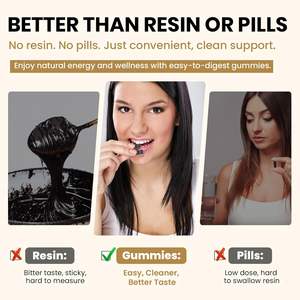 ODM/OEM ผลิตภัณฑ์ฉลากส่วนตัว ชิลลาจิต กัมมี่ ชิลลาจิตบริสุทธิ์จากเทือกเขาหิมาลัย อาหารเสริมเอนไซม์ พร้อมกรดฟุลวิค - Product Image 4