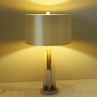 Lampe de bureau nordique moderne avec plateau support de Table lampe de Table en verre pour chambre et lampe de Table