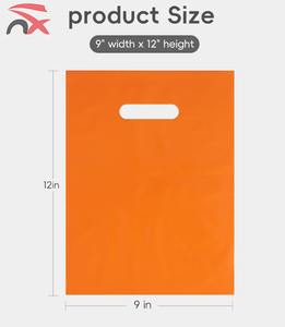 Sac d'emballage pour vêtements en plastique découpé à la forme, imperméable, imprimé sur mesure avec logo - Product Image 4