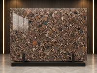 Dalle de granit Rosso Marinace pour panneau mural poli, comptoir de réception, comptoir de bar, plateau de table basse et surface découpée sur mesure