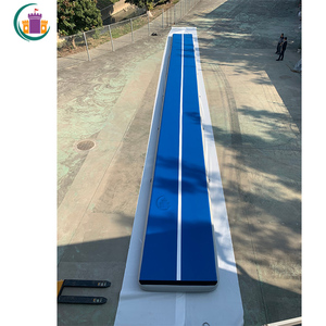 Precio al por mayor 3m 10m <span class=keywords><strong>15M</strong></span> personalizado inflable gimnasio Tumble <span class=keywords><strong>Track</strong></span> Yoga gimnasia Mat Tumbling pista de aire inflable con bomba - Product Image 5
