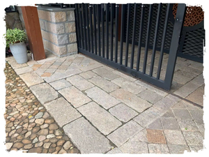 Cũ Tái Chế <span class=keywords><strong>Granite</strong></span> Phiến Đá Lát Đá - Product Image 3