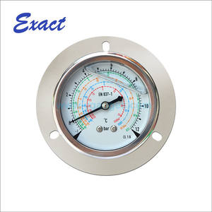 उच्च गुणवत्ता कोई रिसाव स्टेनलेस स्टील रेफ्रिजरेटर दबाव गेज - Product Image 5