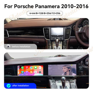 Autoradio multimédia Android double écran pour Porsche Panamera 970 (2010-2016) avec Carplay, GPS et unité centrale copilote (conduite à droite) - Product Image 6