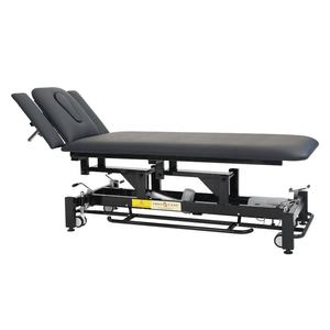 Bingkai logam meja dekompresi tulang belakang pijat chiropraktik fisioterapi dapat disesuaikan Hi Low <span class=keywords><strong>Adjustable</strong></span> elektrik - Product Image 4