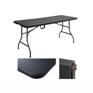 <span class=keywords><strong>Ensemble</strong></span> de tables de <span class=keywords><strong>jardin</strong></span> design en plastique HDPE de 6 pieds <span class=keywords><strong>Ensemble</strong></span> de tables de dîner - Product Image 3
