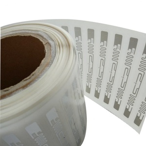 Vanch LA-10047 UHF RFID Tamper Proof Headlamp Sticker Label RFID Tag <b>Used</b> in Vehicle <b>Electronic</b> Ticket in High Way Toll Station - Product Image 3