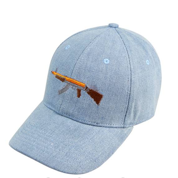 Ajustable. unisex Gorra Jeans Desgastado Ajustable. unisex Gorra Jeans Desgastado