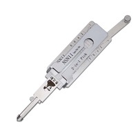 Outils de serrurier NSN11 pour déverrouillage de voitures Nissan anciennes, outils de décodage de serrures Lishi 2-en-1 pour Bluebird Duke