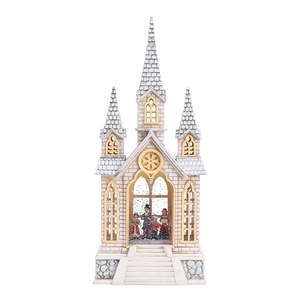 Lanterne d'eau <span class=keywords><strong>de</strong></span> <span class=keywords><strong>Noël</strong></span> <span class=keywords><strong>de</strong></span> style populaire philippin Boule à neige <span class=keywords><strong>de</strong></span> l'église vue intérieure 3D - Product Image 6