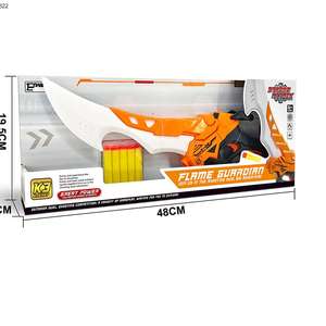 Cartoon Soft Bullet Gun 2 in 1 a forma di coltello gioco di tiro giocattolo ad alta potenza Soft Gun - Product Image 5