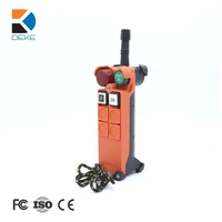 Télécommande RF à 2 boutons F21-2D - Étanche, portée de 100 m, protection IP65 pour grue