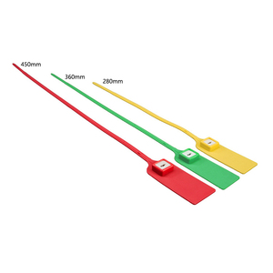 YC-L011 Scellé <span class=keywords><strong>de</strong></span> sécurité antivol en plastique extractible <span class=keywords><strong>de</strong></span> 360 mm avec noyau <span class=keywords><strong>de</strong></span> verrouillage métallique et numéro <span class=keywords><strong>de</strong></span> série imprimable - Product Image 6