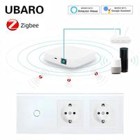 Interrupteur intelligent Wi-Fi Alice de type 228, norme européenne, panneau en verre trempé, commande vocale via application, best-seller pour le commerce extérieur