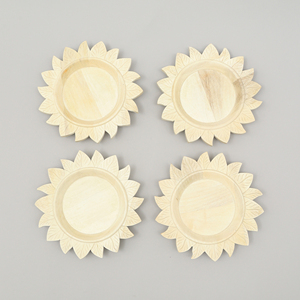 Piatto Decorativo in Legno Artigianale da 13 Pollici, Stoviglie in Legno per Decorazione Tavola - Product Image 6