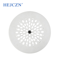 Diffuseur d'air en fer pour système de ventilation CVC, fixation au sol, design moderne, installation facile, idéal pour théâtres et gymnases